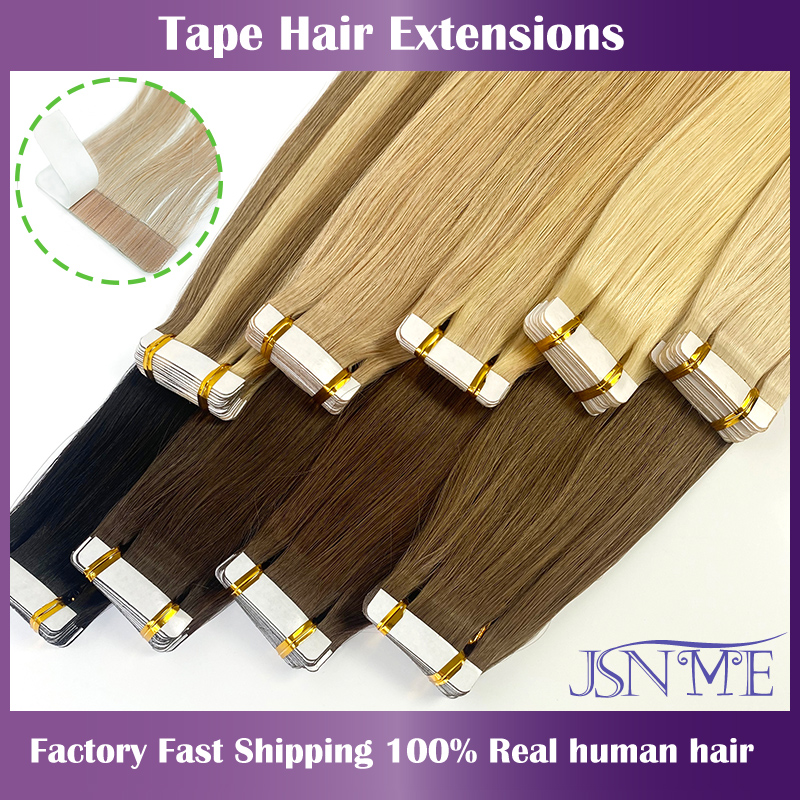 JSNME Tape In Haarverlängerung – Invisible Tape In Extensions Real Hair Bewertung und Preis