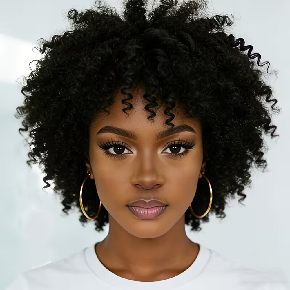 Echthaar-Bob-Perücken, kurze,  – Short Pixie Cut Wig Human Hair Cheap Bewertung und Preis