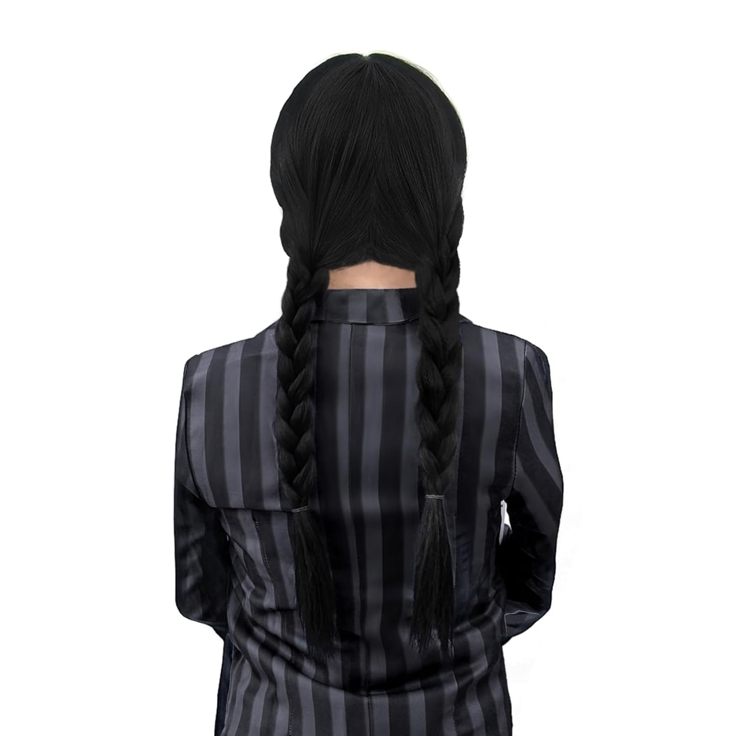 Lange schwarze geflochtene Per – Synthetic Braided Wigs For Black Women Bewertung und Preis
