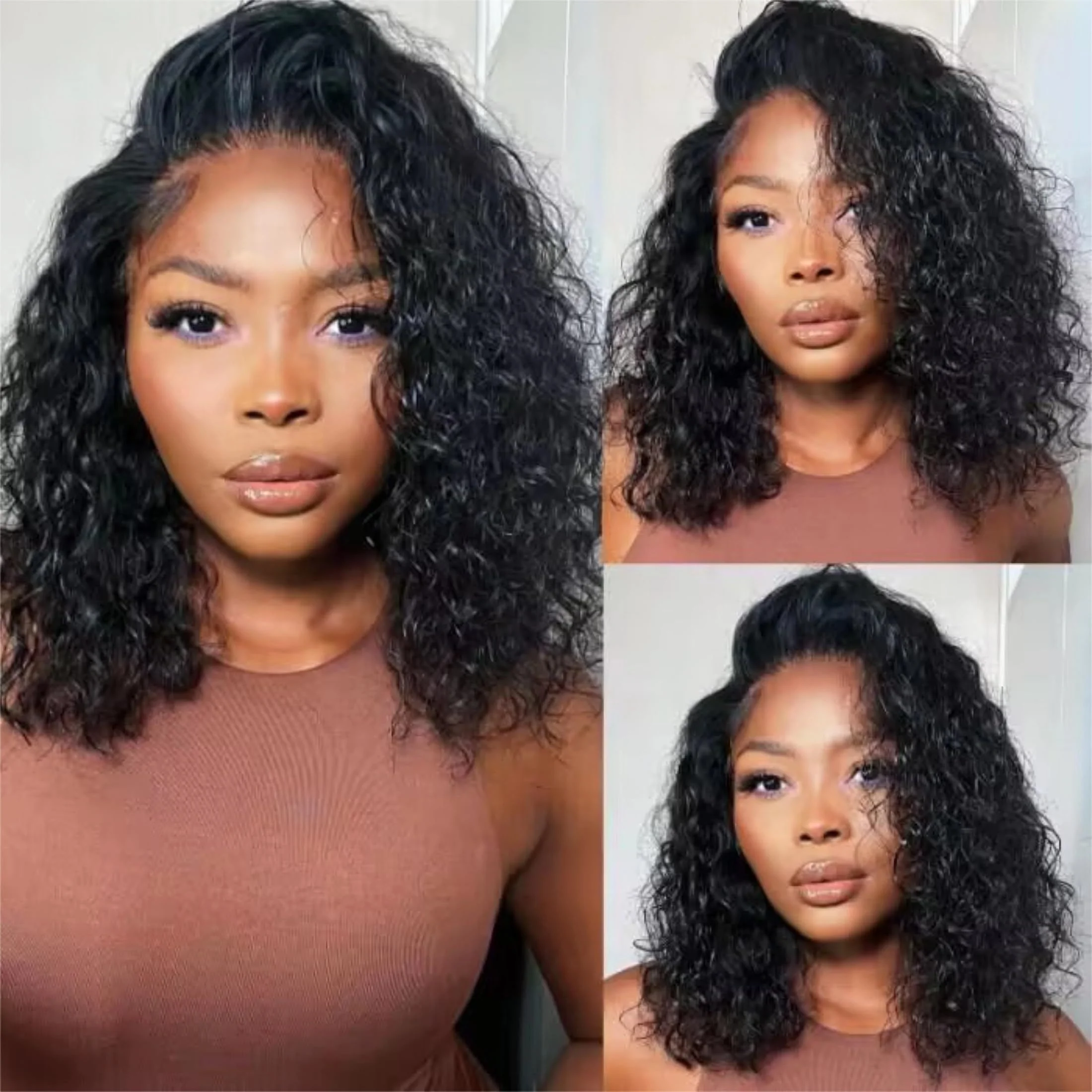 8-14 Zoll kurze, gelockte, gew – Glueless Wear And Go Human Hair Wig Bewertung und Preis