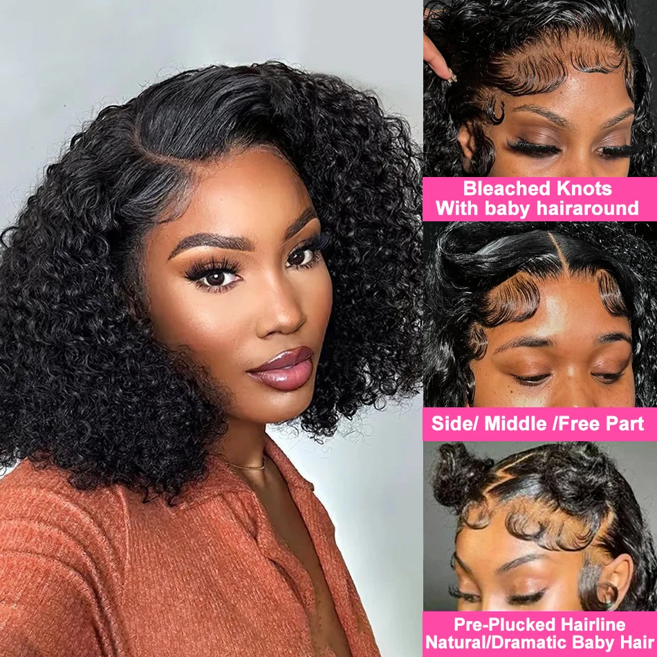 8-14 Zoll kurze, gelockte, gew – Glueless Wear And Go Human Hair Wig Bewertung und Preis