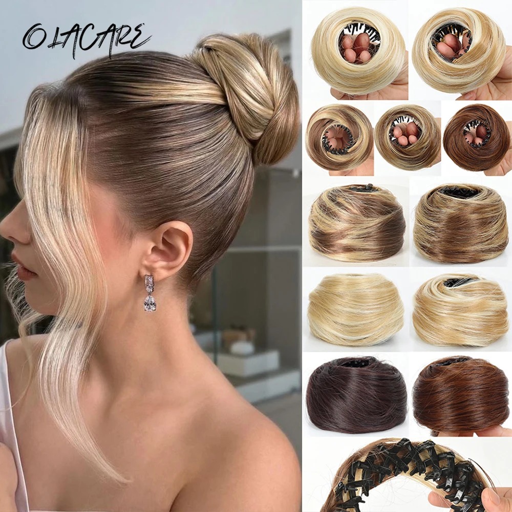 Synthetischer Mini-Haarknoten  – Claw Clip Messy Bun Hair Piece Bewertung und Preis